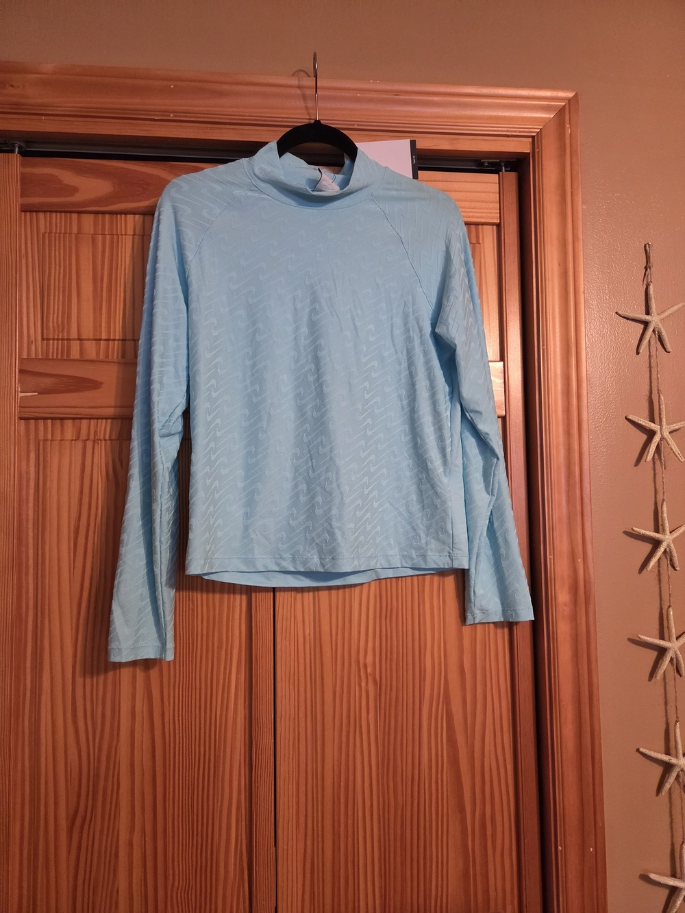 Nike Light Blue Women's Long Sleeve Top